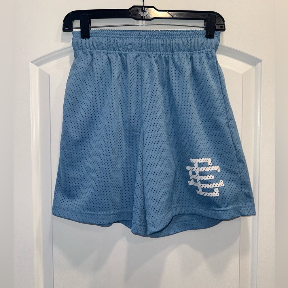 Eric Emanuel EE Basic Shorts Blue Yonder White size medium